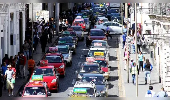 Ante desabastecimiento de GLP en Arequipa, taxistas anuncian marcha rodante contra Dina Boluarte