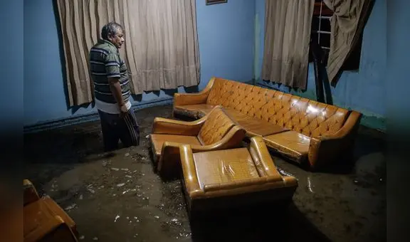 Tormenta inundó cerca de 50 viviendas en Arequipa