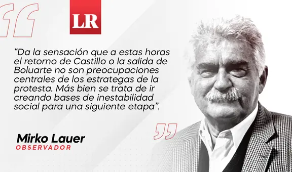 Estrategia de la protesta, por Mirko Lauer