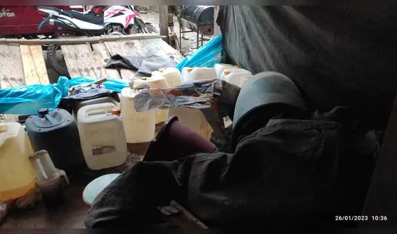 Cusco: pobladores se enfrentan a policías que allanaron centro de acopio del narcotráfico