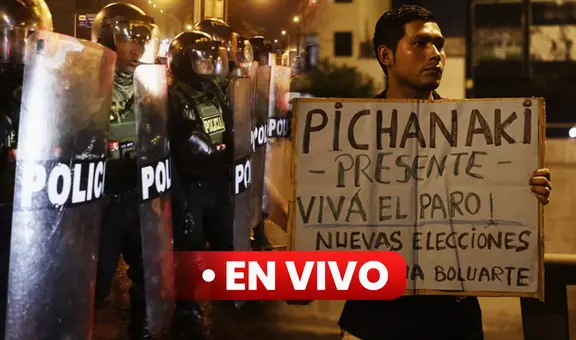 Marcha en Lima EN VIVO: último minuto del paro nacional y protestas por renuncia de Dina Boluarte