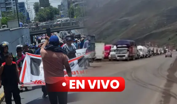 Marcha en Lima EN VIVO: terminal Yerbateros suspende salidas al centro del Perú por bloqueo de la Carretera Central