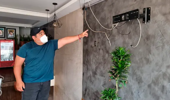 “Ese dinero era para pagar a proveedores”: roban efectivo y televisores de pollería en Chorrillos