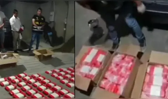 Hallan 100 kilos de cocaína con destino europeo en hotel de Chiclayo