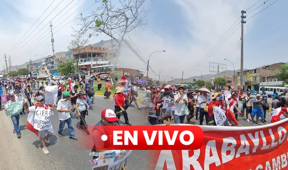 Marcha en Lima EN VIVO:  manifestantes llegaron a la Plaza San Martín en el Centro de Lima