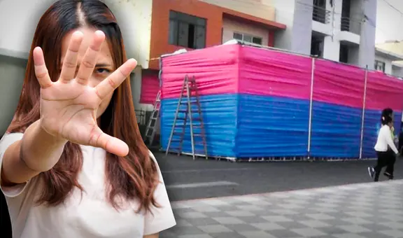 ¿Qué puedo hacer si mi vecino arma su toldo en la calle?