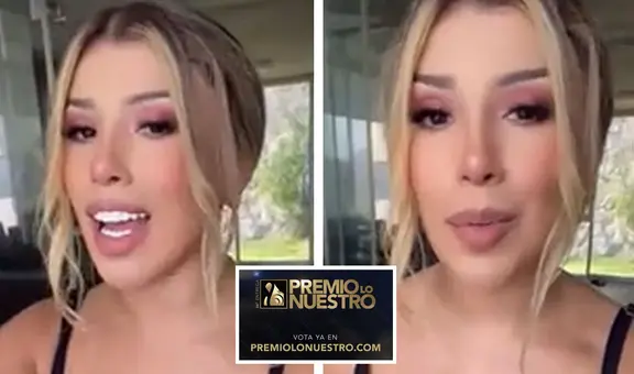 Yahaira Plasencia pide a fans votar por ella en los Premios Lo Nuestro: "Que venga a Perú"