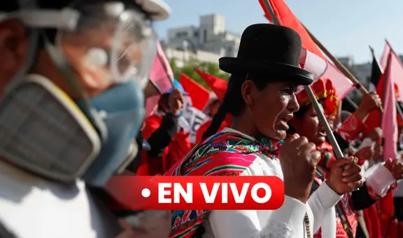 Marcha en Lima EN VIVO: último minuto del paro en regiones, protestas y bloqueos HOY 28 de enero