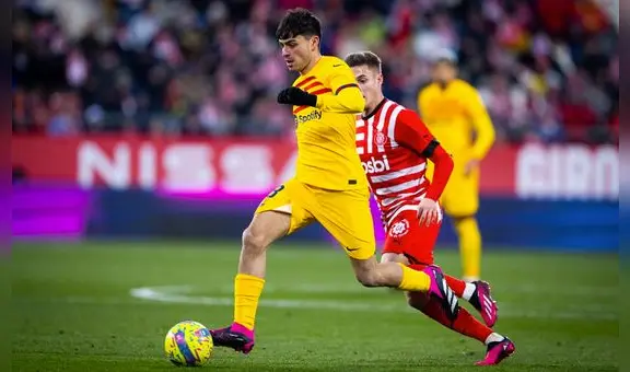 Barcelona venció 1-0 al Girona de Alexander Callens por LaLiga Santander