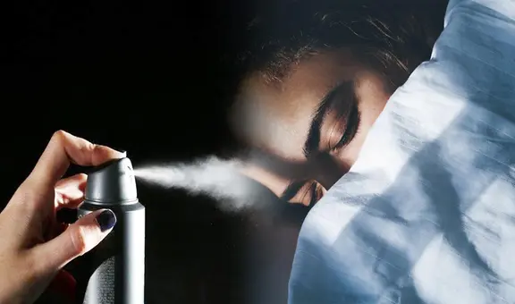 Una joven roció su cama con desodorante en aerosol, se fue a dormir y amaneció muerta