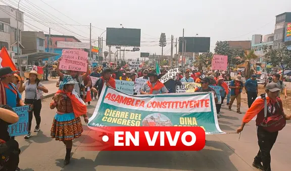 Marcha en Lima EN VIVO: miles de ciudadanos de SJL se dirigen hacia el Centro de Lima