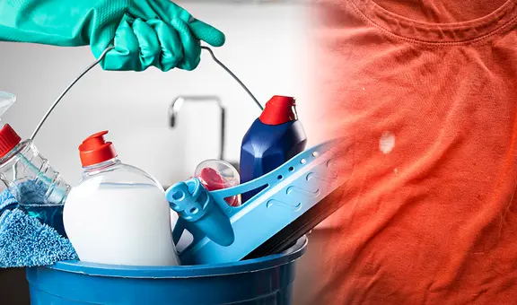 ¿Cómo eliminar las manchas de lejía en la ropa?