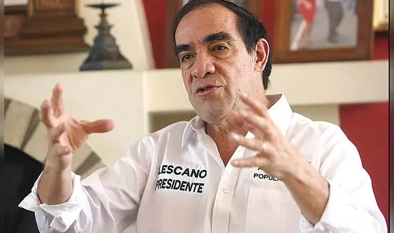 Lescano no descarta postular ante posible adelanto de elecciones: "Vamos a analizar la candidatura"