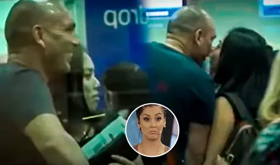 Karla Tarazona: así reaccionó la novia de Rafael Fernández cuando le mencionaron a la conductora