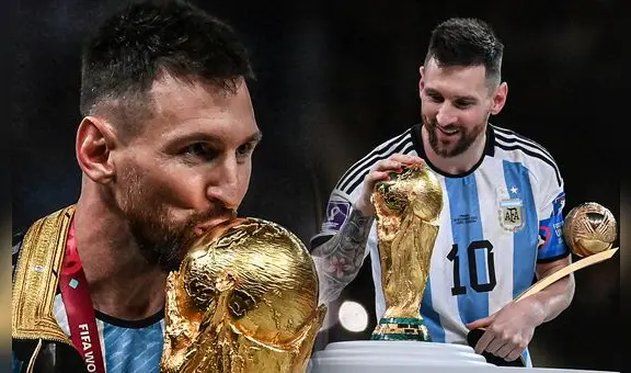 Messi confiesa lo que sintió al ver la Copa del Mundo: "Me decía vení, ahora sí me podés tocar"