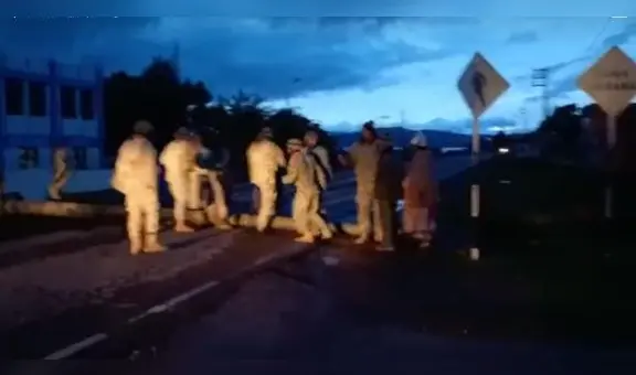 Convoy militar causa zozobra en ciudadanos de la zona sur de Puno