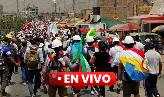 Marcha en Lima EN VIVO: manifestantes se desplazan de Huaycán al Centro Histórico