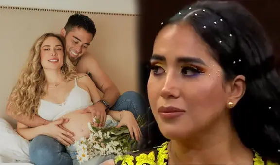 Así reaccionó Melissa Paredes al saber que ya nació la hija de Ale Venturo y el 'Gato' Cuba