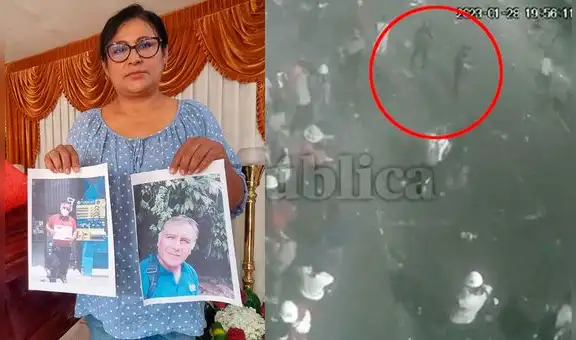 Familia Santisteban: "Si ella (Boluarte) no habló de la muerte de mi hermano, es porque no le importa"