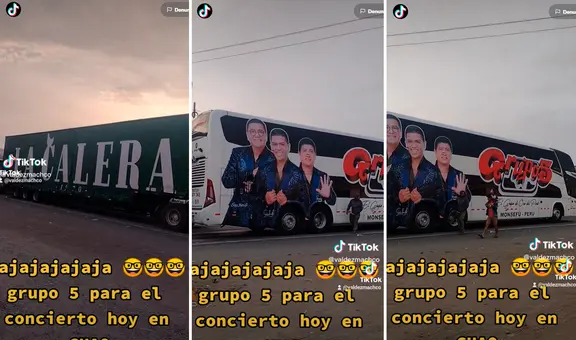 Captan bus del Grupo 5 en la carretera y usuarios les piden que canten para animar a personas varadas por bloqueos