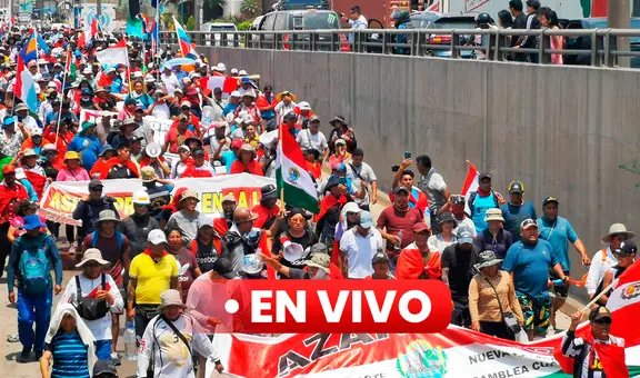 Marcha en Lima EN VIVO: Manifestantes de Huaycán avanzan hacia el Centro de Lima