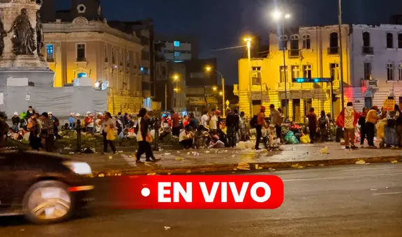 Marcha en Lima EN VIVO: manifestantes llegaron a la Plaza San Martín tras caminar desde Huaycán