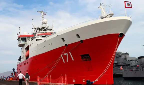 ¿Cómo luce el BAP Carrasco, buque peruano de US$86 millones que hace investigaciones en la Antártida?