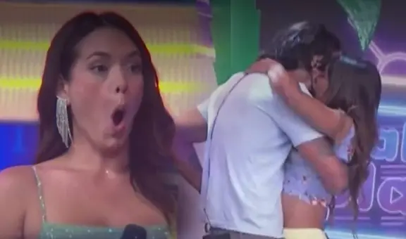 Así reaccionó Jazmín Pinedo al ver a Gino Assereto besarse con nueva integrante de “Esto es guerra”