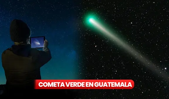 Cometa verde en Guatemala: ¿cómo ver este evento astronómico? Horarios y fechas