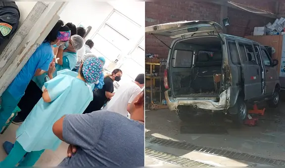 Explosión de automóvil en taller dejó 8 personas heridas en Chiclayo