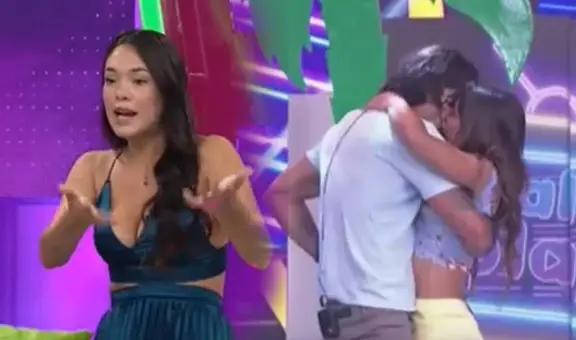 Jazmín Pinedo le desea felicidad a Gino Assereto: “Espero que él pueda tener besos de verdad"