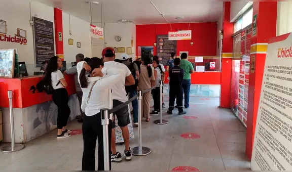 Chiclayo: pasajeros se arriesgan a viajar a la selva y sierra por bloqueos de vías