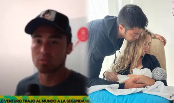 Rodrigo Cuba tras el nacimiento de su hija con Ale Venturo: “Felices y agradecidos”