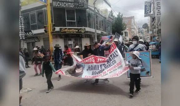 Familiares de víctimas del 9 de enero en Juliaca exigen justicia
