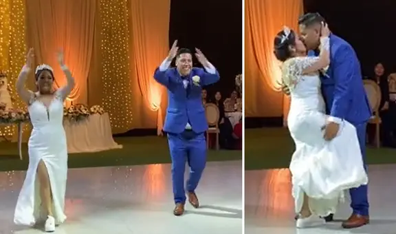 Recién casados impresionaron con baile de Shrek y Fiona en su boda: “Precioso, felicidades”