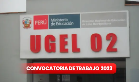 ¡Es tu oportunidad! UGEL 2 SMP ofrece trabajo con sueldos desde S/2.500