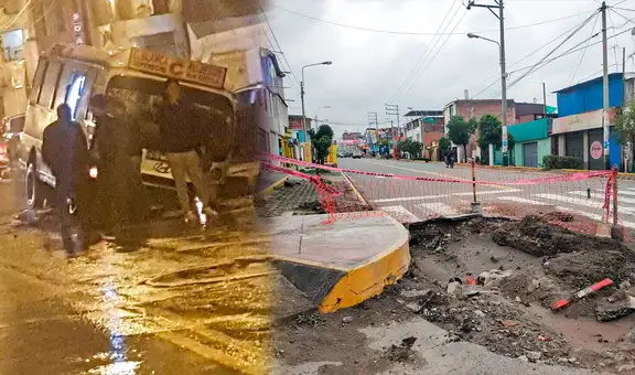 Arequipa: denuncian que Sedapar abandonó obra y cúster con pasajeros cayó al forado
