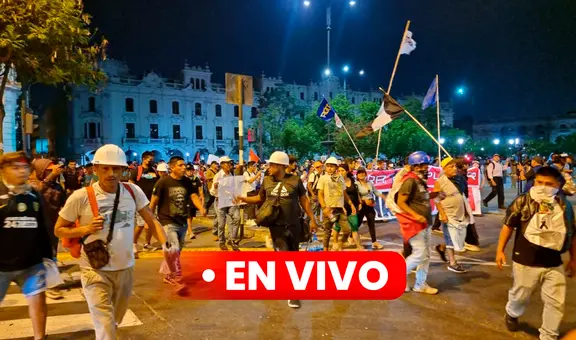 Marcha en Lima EN VIVO: manifestantes continúan exigiendo adelanto de elecciones