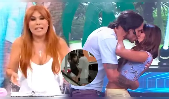 Magaly molesta con "EEG" por llamar ampay a imágenes de Gino y Nadia Collantes: "Son armados"