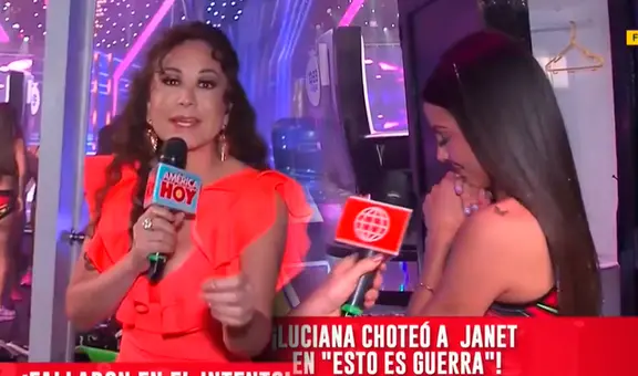 Luciana Fuster ignora a Janet Barboza durante su visita a "Esto es guerra": "Le volteó la cara"