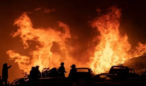 Más de 170 incendios en medio de ola de calor en Chile dejan 9 heridos y más de 100 casas dañadas