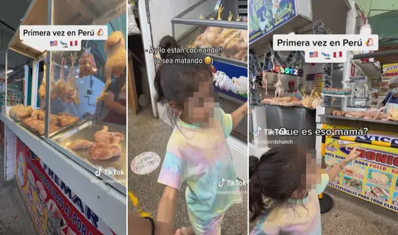 Peruana lleva a su hija estadounidense a un mercado por primera vez y tiene inesperada reacción: “Mira esa cosa”