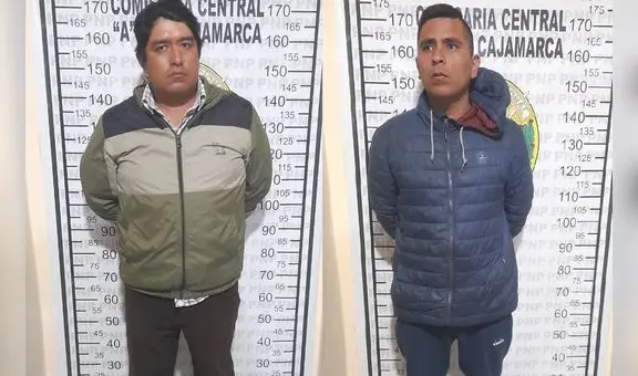 Cajamarca: capturan a sujetos que abrían máquinas de apuestas para sacar fichas