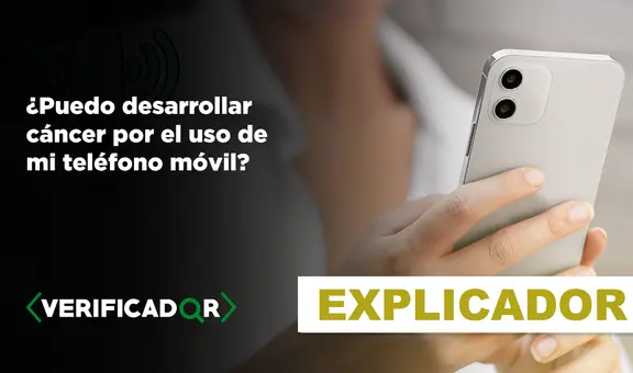 ¿Puedo desarrollar cáncer por el uso de mi teléfono móvil?