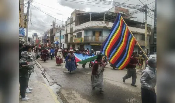 Juliaca: movilizaciones no dan marcha atrás hasta que renuncie Dina Boluarte