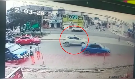 Conductor deja en UCI a chofer que le reclamó haber chocado su vehículo en Áncash