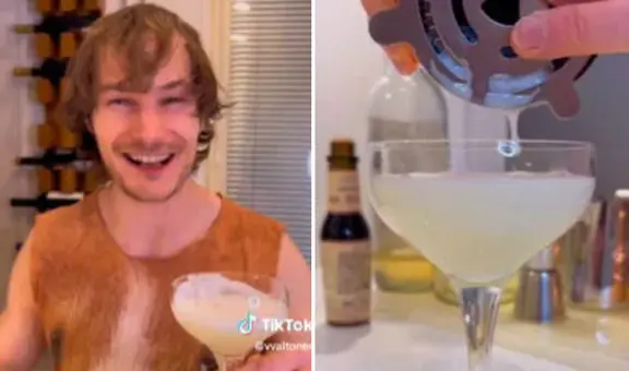 Finlandés ‘fanático’ del Perú sorprende al preparar pisco sour en su país