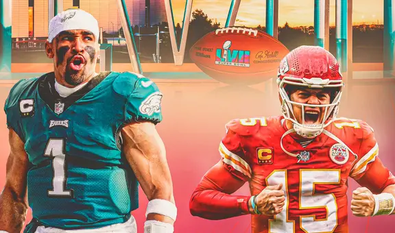 Super Bowl LVII: ¿cuándo jugarán Eagles vs. Chiefs y en qué canal ver el Super Tazón 2023?