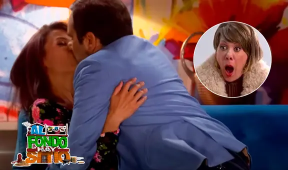 “Al fondo hay sitio 10": Diego y Claudia en calurosa escena, ¿La 'Noni' se enterará? [VIDEO]