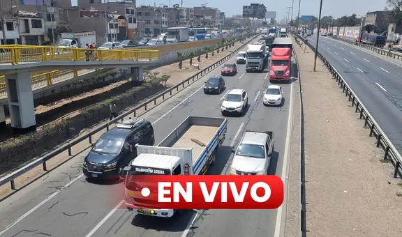 Marcha en Lima EN VIVO: PNP desbloquea Panamericana Sur tomada por manifestantes hoy